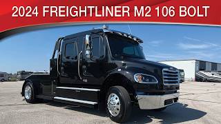 A preview image of the linked video showcasing 2024 Freightliner M2 106 Bolt