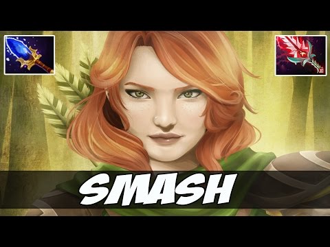 SmAsH 8000 MMR Plays Windranger 2 games - Dota 2