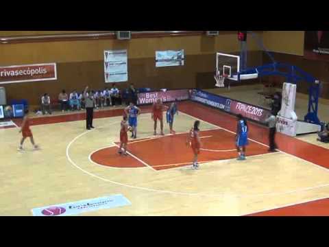 LIGA FEMENINA JORNADA2  RIVAS ECOPOLIS,73 VS 40 EMBUTIDOS PAJARIEL BEMBIBRE PDM