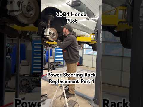 2004 Honda Pilot Steering Rack Replacement Part 1 #honda #cars #tools #automotive