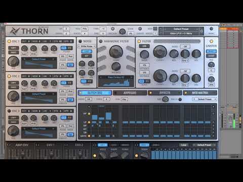 Glitch Sequencer Demo - Producer's Guide to Thorn