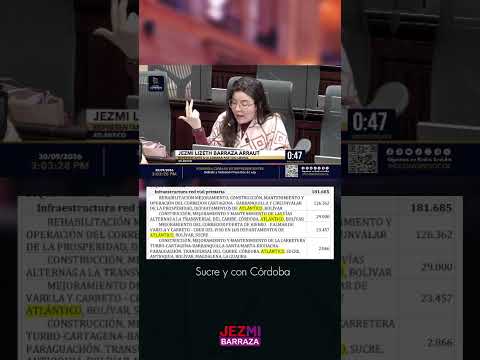 “La descentralización no se hace con simbolismo": Barraza cuestiona presupuesto para el Atlántico