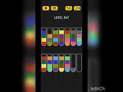 Water sort puzzle level 347