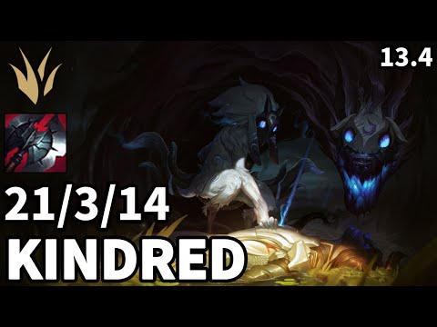 Kindred Jungle vs Hecarim - KR Grandmaster | Patch 13.4