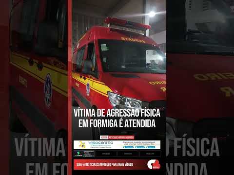Vítima de agressão física em Formiga é atendida #Shorts