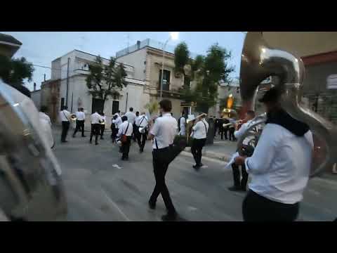 Marcia Sfilata (V. Volo) banda di Sannicandro 24/6/23 Sannicandro (BA) Processione di San Giuseppe