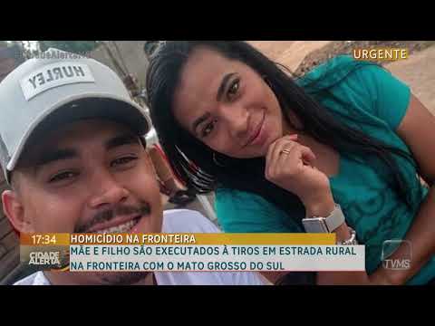 Mãe e filho são executados à tiros em estrada rural na fronteira com o Mato Grosso do Sul