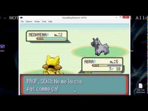 comment sauvegarder pokemon rouge feu emulateur