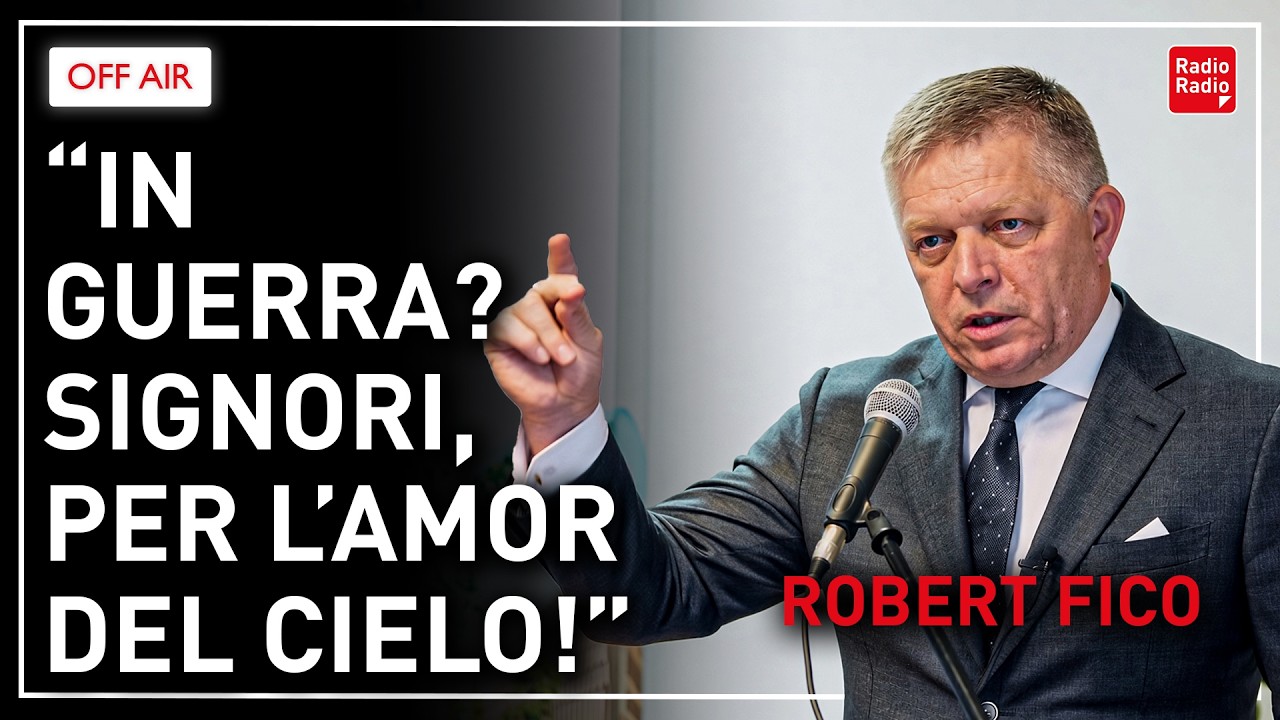 DISCORSO STORICO DI ROBERT FICO: NATO AVVISATA ▷ "ARTICOLO 5? NON METTERÒ IN PERICOLO GLI SLOVACCHI"