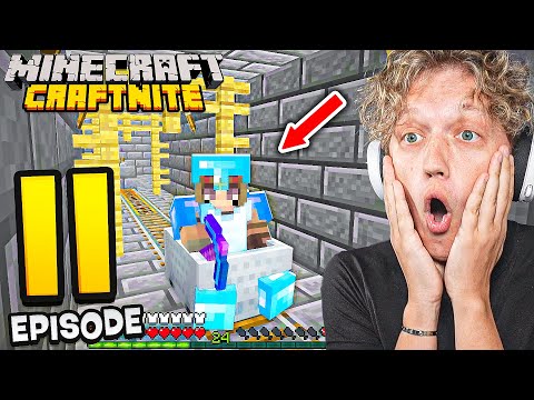 Craftnite 2: Episode 11 - SECRET TUNNEL SYSTEM! (best idea ever)
