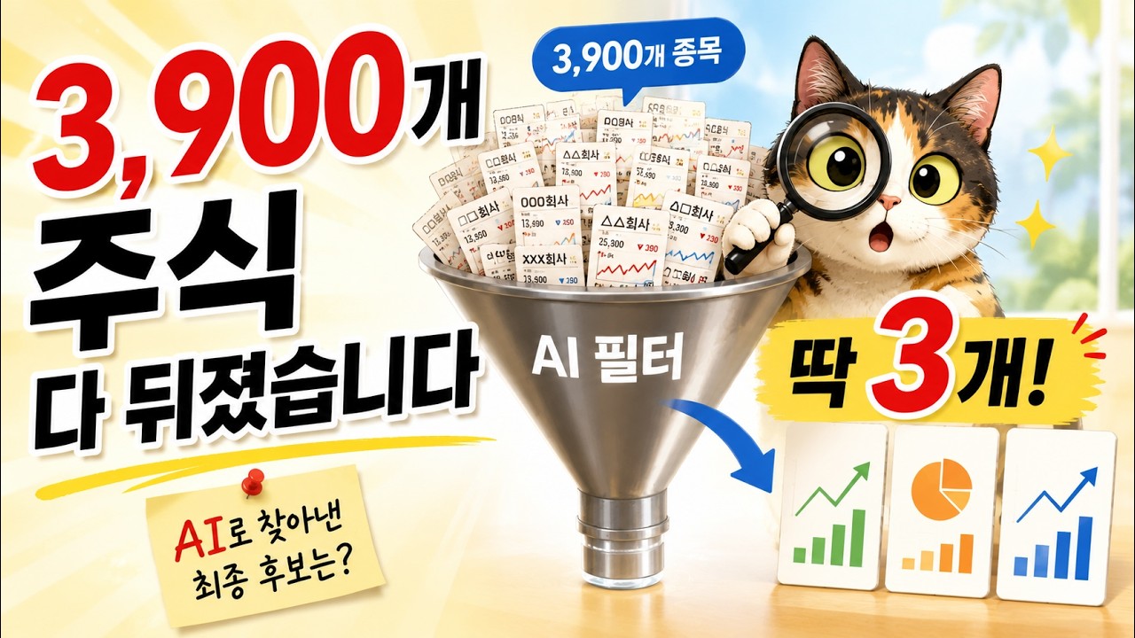 저평가 주식 찾는 법 — 코스피·코스닥 3,900종목 AI 스크리닝, 저PER 함정 3가지와 모의투자 (AI 펀드매니저 9편)