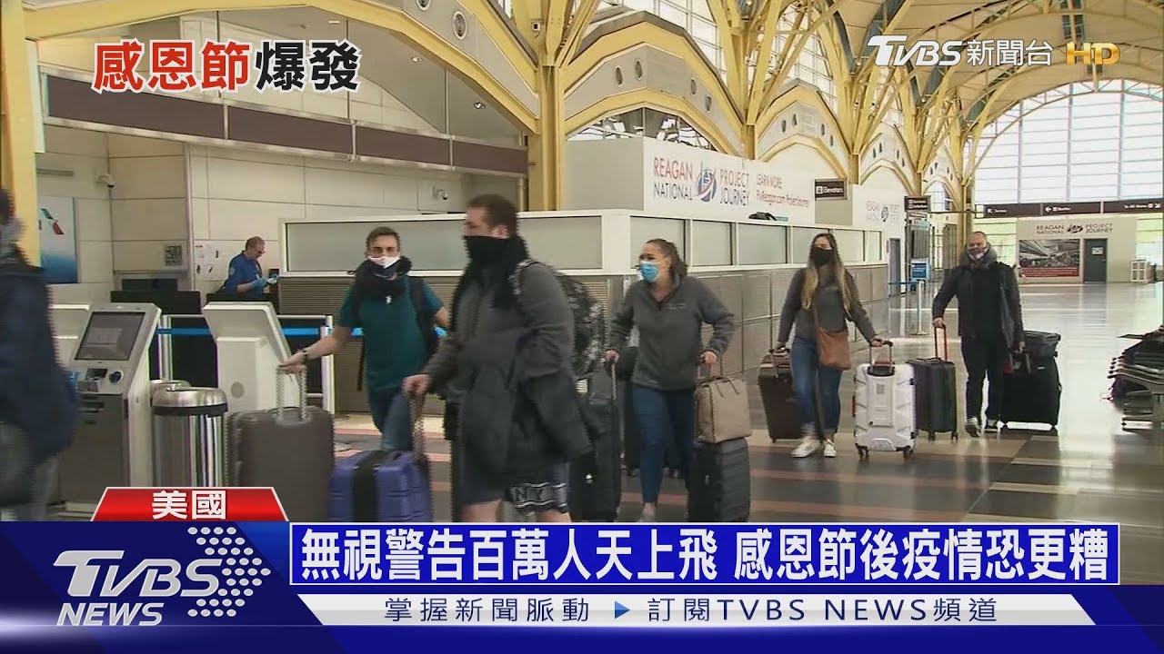 無視警告百萬人天上飛 感恩節後疫情恐更糟