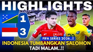 Download lagu 🔴HIGHLIGHTS! INDONESIA VS SALOMON (3-1) FIFA SERIES 2026 LAST NIGHT [SIMULATION ONLY] mp3