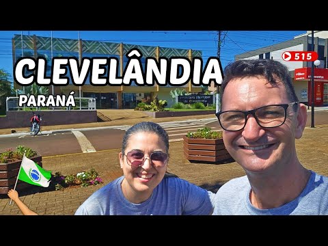 Conhecendo o Paraná CLEVELÂNDIA PR | Vídeo 4K -'CLEVELAND' brasileira. #cidadesdoparana