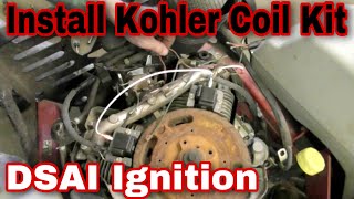 How To Install The Coil Kit On A Kohler Command Engine (DSAI Ignition) with Taryl