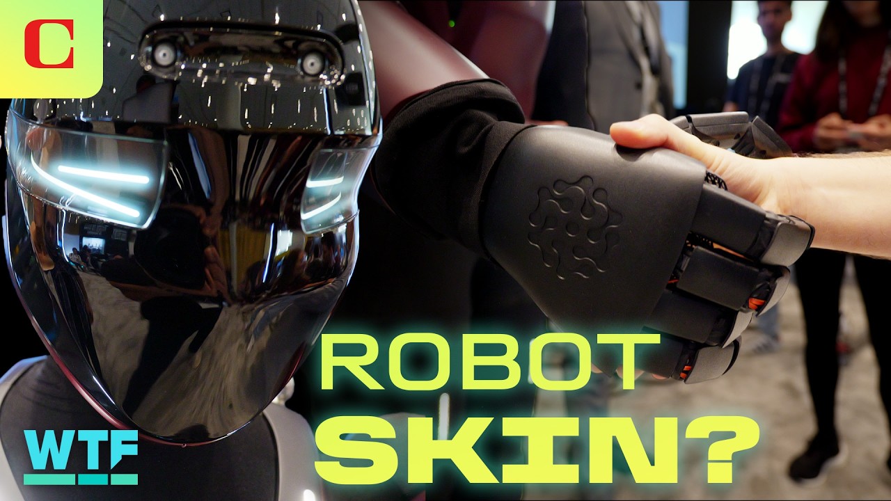 They're Giving Robots 'Smart Skin' Now (I Touched It)