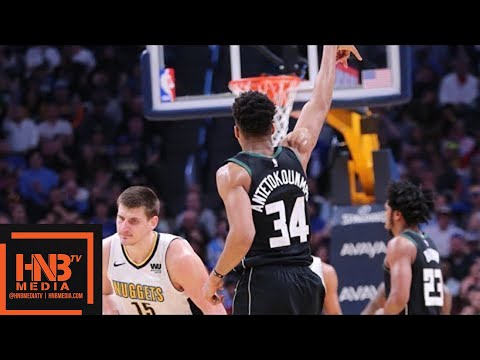 Denver Nuggets vs Milwaukee Bucks Full Game Highlights / April 1 / 2017-18 NBA Season