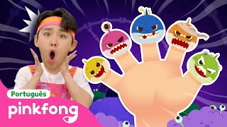 Família de Dedos Tubarão Zumbi | Parquinho do Hoi 2 | Pinkfong, Bebê Tubarão! Canções para Crianças