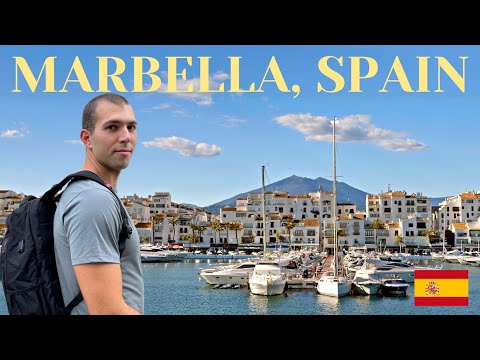 Budget Traveler SHOCKED In Marbella, Spain and Puerto Banus (Experiences Luxury For The First Time)