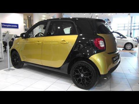 2015 Smart Forfour coupe by Mercedes-Benz Daimler Review Walkaround Exterior Interior Walkthrough