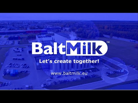 BaltMilk company video | Milk protein manufacturer | Functional blends