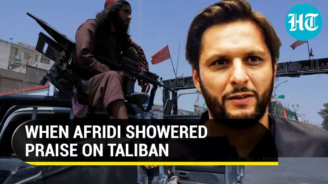 Shahid Afridi supports Taliban: What Pakistani sports star said on Afghan cricket, women's rights