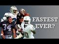 Who is the fastest player ever in the NFL? Top 10
