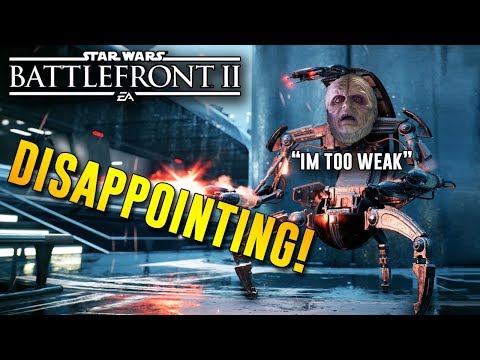 Droidekas Are Disappointing - Initial Thoughts & Reactions  |  Star Wars Battlefront 2