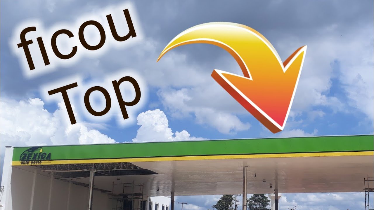 FACHADA DE POSTO DE GASOLINA/rdkpinturas