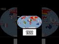 World Map Every 100 Years History World