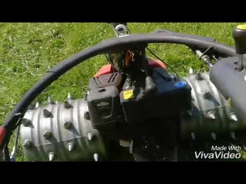 Mähn am berg mit Aebi cc36