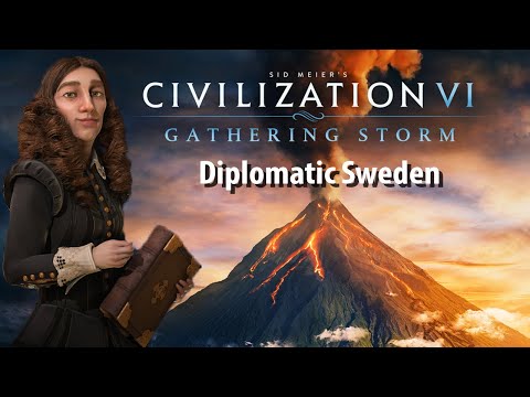 CIVILIZATION 6: GATHERING STORM | Diplomatic Sweden Run | Civ 6 Gathering Storm Gameplay!