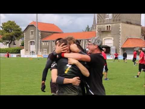 Point  + Célébration du titre Open - Tchac 2016 - Ultimate frisbee