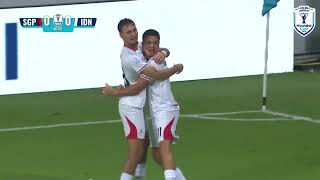 Download lagu Ragnar Oratmangoen bawa Indonesia unggul! | Singapura 0-1 Indonesia | ASEAN Hyundai Cup 2026 mp3
