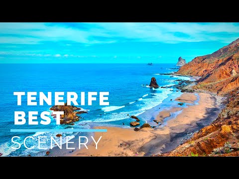 Masca Village to Masca Bay - whole trip in 4K with relaxing music