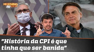 Renan quer banir Bolsonaro das redes sociais
