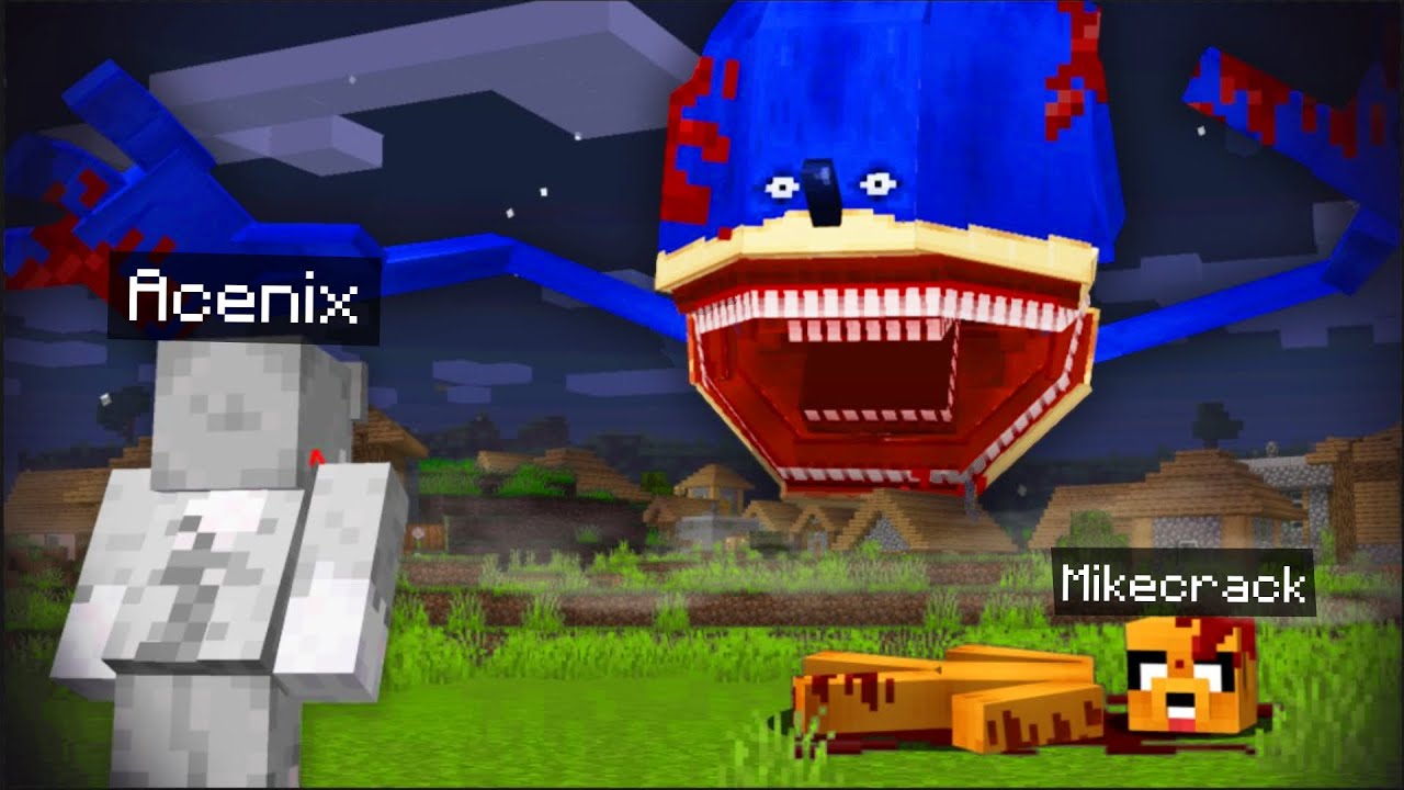 Sobreviví a SHIN SONIC en Minecraft...  Y pasó esto