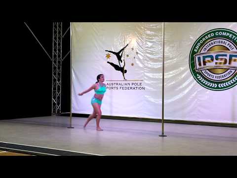 Australian Pole Sports Championships 2019 - Amateur Senior Women - Jessica Hodges