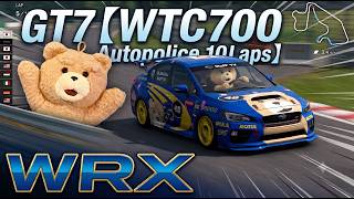 GT7【WTC700 オートポリス10周】スバル  インプレッサ WRX Gr.4 フロントタイヤが摩耗しすぎ、、ピット戦略