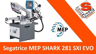 Új MEP SHARK 281 SXI EVO fém szalagfűrész | Kép 4 - Machineryline