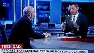 Graham Stanier walks off SKY News