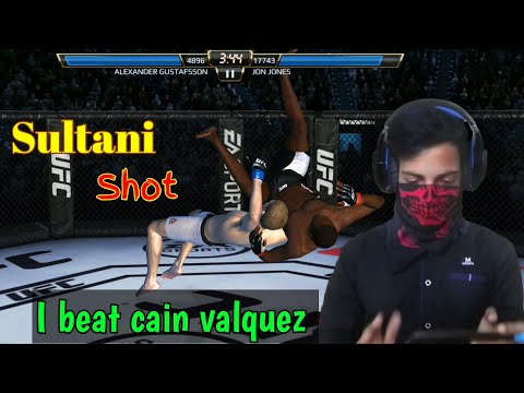 I Beat Cain valquez in match, Nail Biting Match #UFC #games