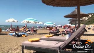 preview picture of video 'Corfu Delfino Blu Boutique Hotel BEACH [HD] by Alexandros Analitis'