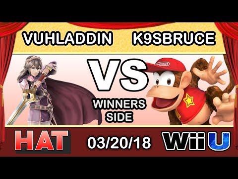 HAT 14 - Vuhladdin (Lucina) Vs. K9sbruce (Diddy Kong) Winners Side - Smash 4