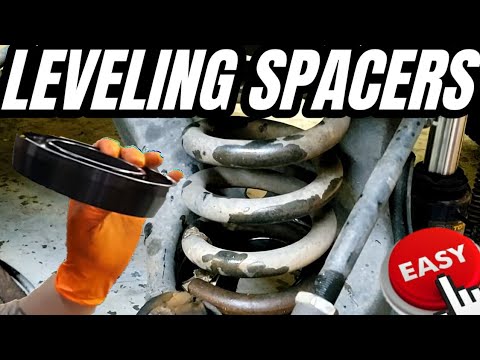 Dodge Ram 2500 Front Leveling Spacers Installation