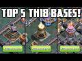 Top 5 Best Town Hall 18 Bases with new CRAFTED DEFENSES! Includes TH18 Base Links (Clash of Clans)