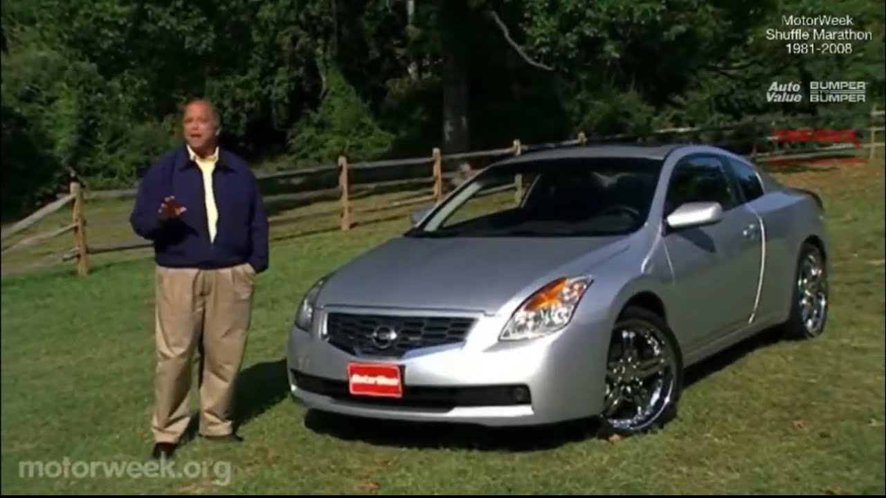 Motorweek 2008 Nissan Altima Coupe Road Test