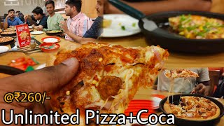 Unlimited Pizza 🍕plus Coca @ ₹260 |Only on Friday | By The Sachin Vlogs