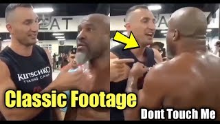 Classic!! Shannon briggs confronts Wladimir Klitschko a fight almost breaks out