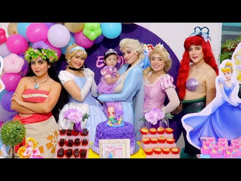 ⚜️ Show infantil de PRINCESAS para fiestas ⚜️ Cenicienta, Ariel, Rapunzel, Moana y Elsa 👑 México